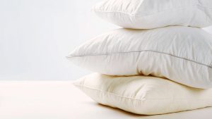 Gel Fiber Pillow – Set of 2 | Down Like Pillows for Sleeping | Standard. Queen and King Size | For Back. Stomach and Side Sleepers | Egyptian Cotton with Hypoallergenic Microfiber Gel Thread Fill