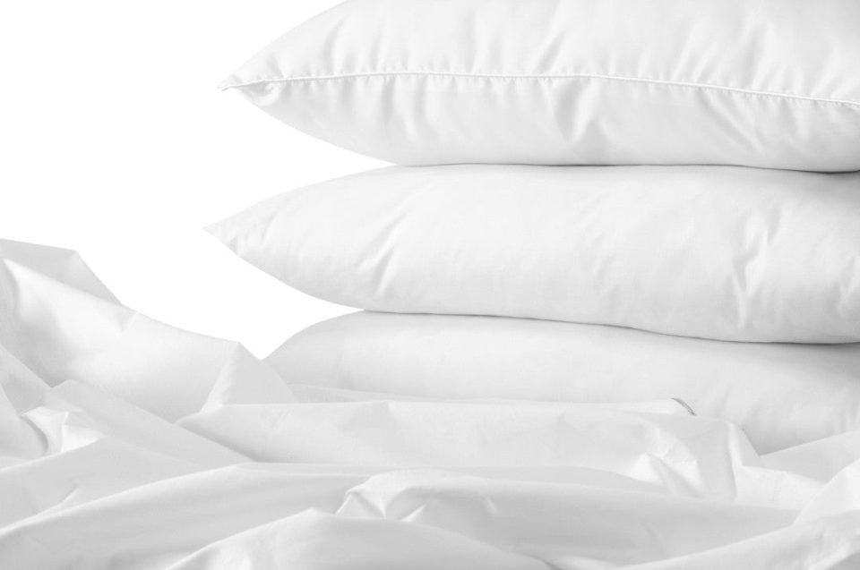Gel Fiber Pillow - Set of 2 | Down Like Pillows for Sleeping | Standard. Queen and King Size | For Back. Stomach and Side Sleepers | Egyptian Cotton with Hypoallergenic Microfiber Gel Thread Fill
